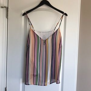 NY&Co - Sheer Tops - Purple & Multicolor